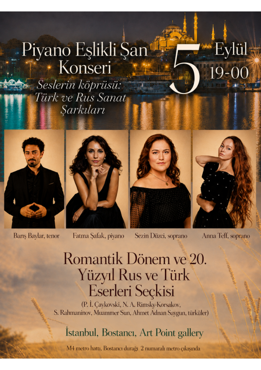 Seslerin Köprüsü: Türk ve Rus Sanat Şarkıları
