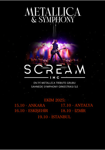 METALLİCA VE SENFONİ SCREAM INC.