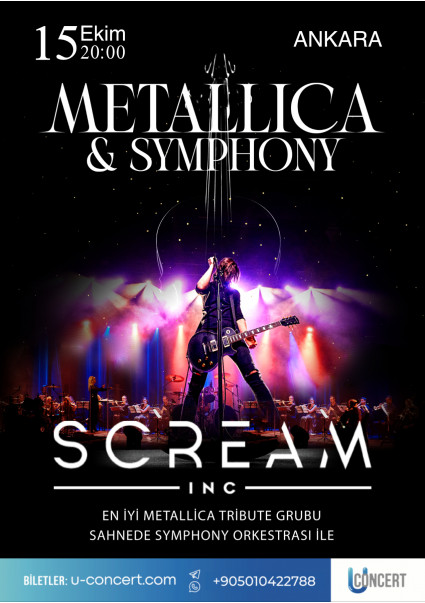 METALLİCA VE SENFONİ SCREAM INC.