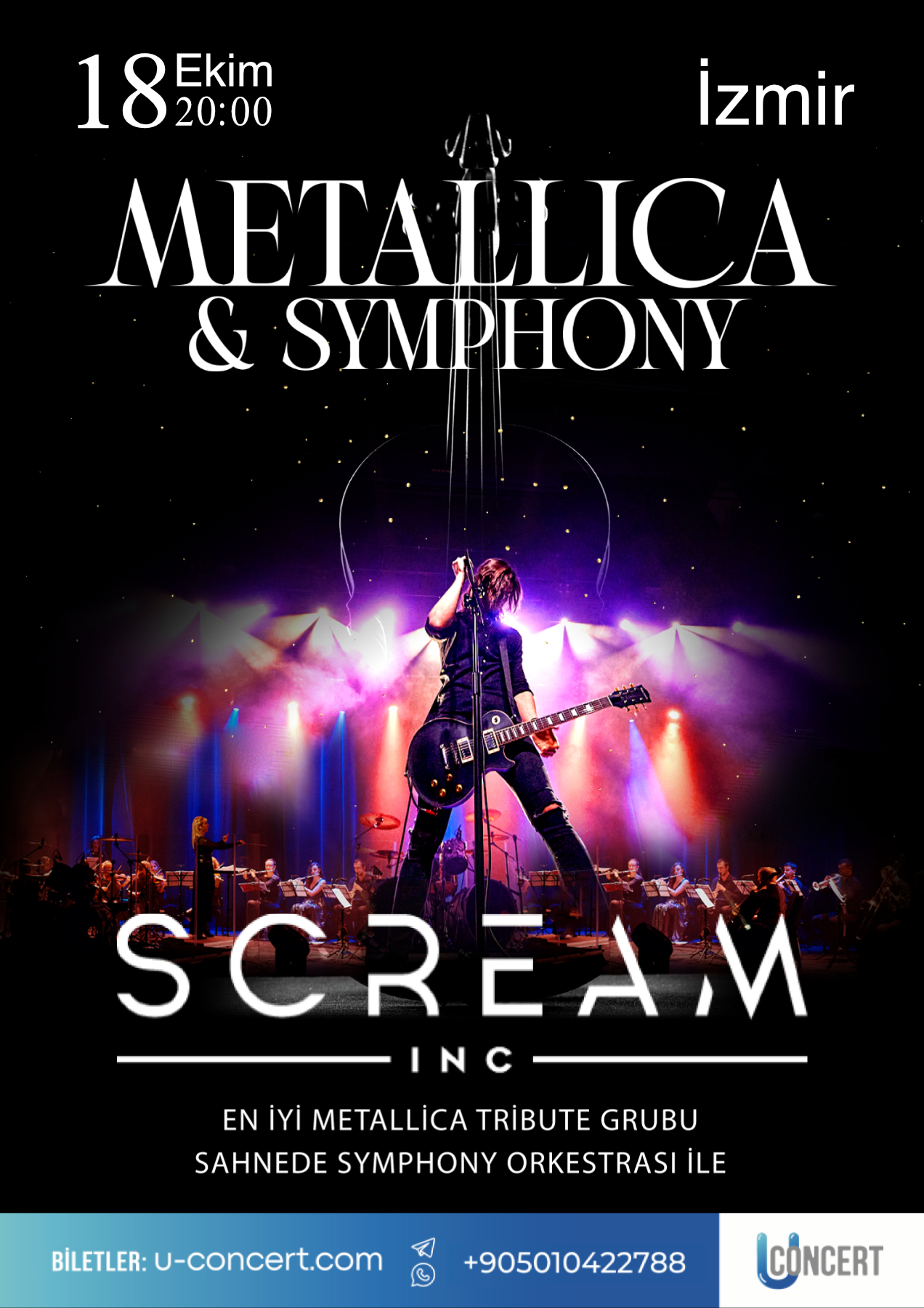 METALLİCA VE SENFONİ SCREAM INC. 