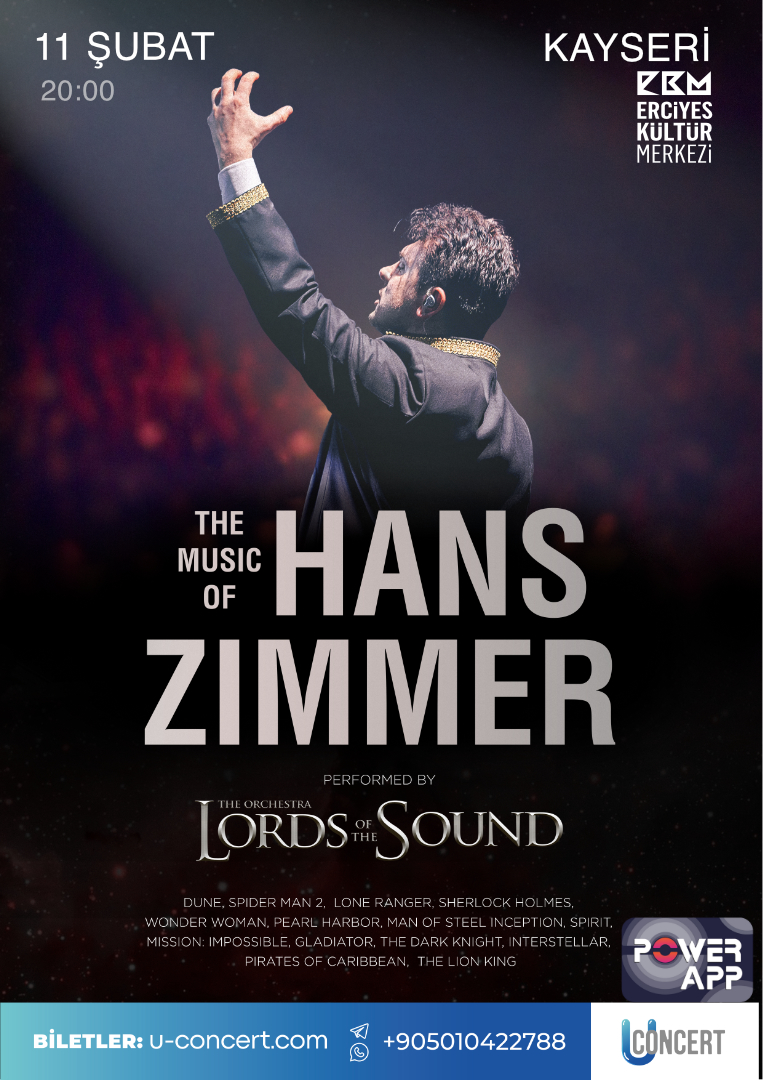 LORDS OF THE SOUND "THE MUSİC OF HANS ZİMMER"